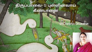 திருப்பாவை ஆண்டாள் அமுதம் - புள்ளின்வாய் கீண்டானை | Thirupavai 13- Pullinvaai Keendaanai