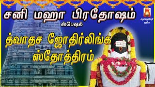 சனிமஹா பிரதோஷம் அன்று கேட்க வேண்டிய | த்வாதச ஜோதிர்லிங்க ஸ்தோத்திரம் | வெற்றியை தரும் மந்திரம்