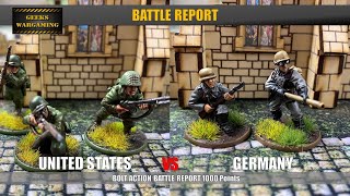 Bolt Action : Battle Report US Airborne vs German Grenadiers 1000 Points