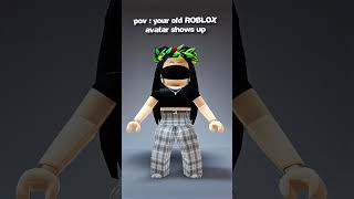 seeing my old ROBLOX AVATAR.. 😱