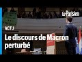 Pays-Bas : le discours du président Macron sur l’Europe perturbé par des manifestants