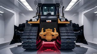 2026 CAT D12 Bulldozer in Jet Black – The Most Aggressive Machine Ever Built!