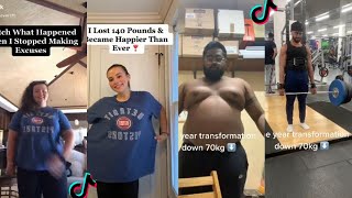 Weight loss Transformation tiktok. Life-Changing (Before and after)~TikTok Compilation pt. 1