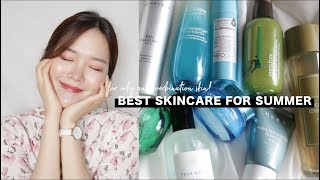 Best Skincare Products for Summer! Oily & Combination Skin | 끈적임NO! 여름 베스트 스킨케어 제품!