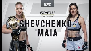 UFC 255: Valentina Shevchenko vs Jennifer Maia Recap