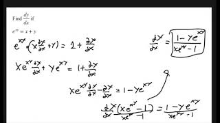 Implicit Differentiation Explained Clearly: 8 Examples You Can Actually Follow