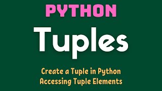 Python Tuples | Part-2 | Chapter 9 | XII STD Computer Science