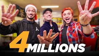 4 MILLIONS D'ABONNÉS feat. GAD ELMALEH (Mario carte bleue + Concours d'anecdotes)