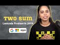 LeetCode: Two Sum in JAVA (With Approach explanation)