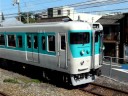 113系福知山車w43編成（試運転）　岸辺 2