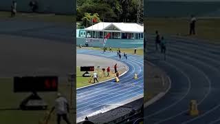 Andre Joseph secondary school champion 800m