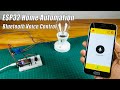 How to make a Bluetooth voice control Home Automation project with DEVIT V1 ESP32 board