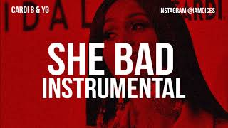 Cardi B "She Bad" Instrumental Prod. by Dices *FREE DL*