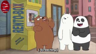 Learn English With We Bare Bears - Present Continuous