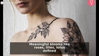 Flower Vine Tattoo Ideas: 8 Elegant Designs & Meanings