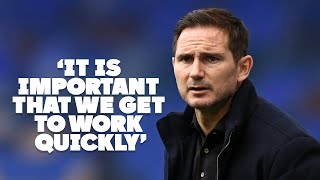 FRANK LAMPARD on his return to Chelsea as Caretaker Manager