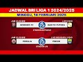 jadwal liga 1 2025 pekan ke 23 persija vs persib arema fc vs pss liga 1 2025 live indosiar