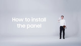 Bespoke refrigerator: Panel installation how-to video | Samsung