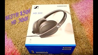 $50 BEST Headphones? Sennheiser HD 300! (Unboxing)