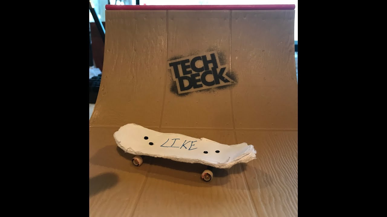 Diy Paper Fingerboard Youtube