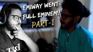 EMIWAY RAPPING IN ENGLISH!!! X-CLUSIVE & RARE INTERVIEW BY RAAJ JONES REACTION