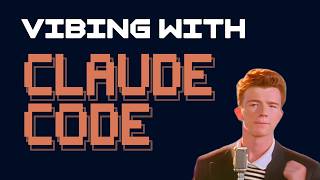 Live vibe coding with Claude Code
