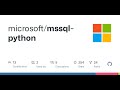 GitHub - microsoft/mssql-python