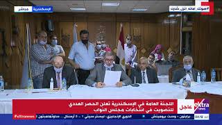 الآن | اللجنة العامة في الإسكندرية تعلن نتائج التصويت في انتخابات مجلس النواب