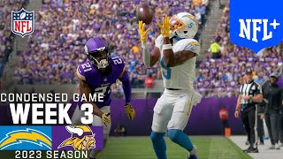 Chargers vs. Vikings | Week 3, 2023 | NFL+ Condensed Game