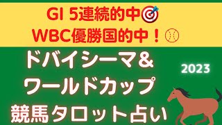 【ドバイシーマ＆高松宮記念的中！】ドバイシーマクラシック＆ドバイワールドカップ🐴競馬タロット占い🔮【高松宮記念も】イクイノックスの運気は？