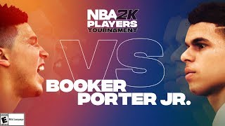NBA2K Tournament Full Game Highlights: Devin Booker vs. Michael Porter Jr.