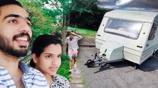 മഴ ചതിച്ചു🥺 | വല്ലാത്തൊരു പണിയായി പോയി | Unexpected Rain \u0026 Caravan Life | Daily Vlog