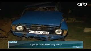 Bakıda yol qəzası - ARB TV