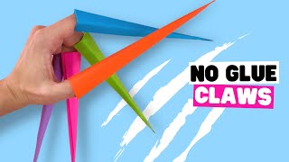 Origami CLAWS — NO tape, NO glue