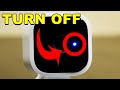 Blink Cameras - Turn Off The Blue Light