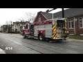 exeter township fire department rescue engine 25 responding 1 24 19