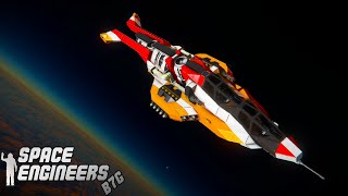 Space Engineers ship showcase - Koi Gunship