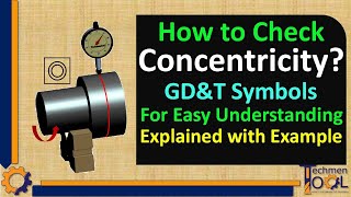 How to check Concentricity? | GD&T Symbols | for Beginners | Explained with Example