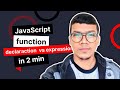 JavaScript Function Declaration vs Function Expression Tutorial / JS for React Series
