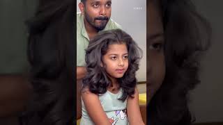 @yanabanana7580 Visits @VurveSalon Kochi  #vurvesalon  #girlshaircut | Vurve Salon | #vurvekids