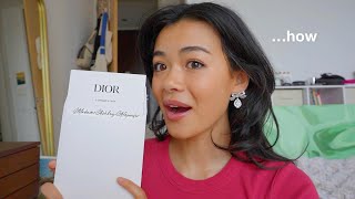I got invited to the DIOR fashion show *unfiltered vlog*