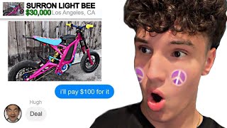 I Low-Balled 100 Surron’s On Craigslist! (It worked)
