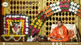 Ashirvachan by HH Shrimad Vidyadheesh Teerth shripad vader Swamiji at Herwatta, Kumta