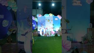 First Birthday Party @outdoor setup done by D-town Events/ Dance studio, Trichy , mob : 8940504974