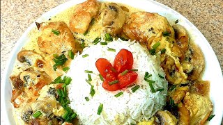 #Cheesebacked Chicken and Mushrooms | Delicious chicken \u0026 Mushrooms recipe | Harun's Cooking Show