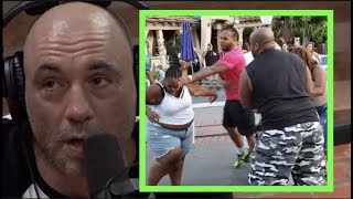 Joe Rogan on the Disneyland Fight Video