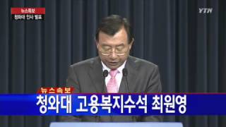 청와대 비서실 개편 단행 / YTN