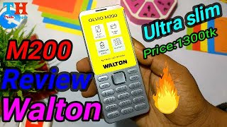 Walton Olvio M200 Review and Unboxing | Walton Features Phone | Zakir Hosen