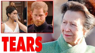 Sussex BREAKS DOWN IN TEARS! Princess Anne Made FATAL MOVE Over STEP UP In Place Queen's Major Role