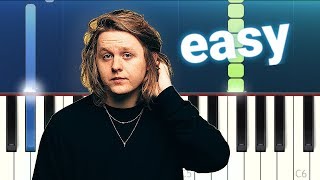 Lewis Capaldi - Someone You Loved (100% EASY PIANO TUTORIAL)
